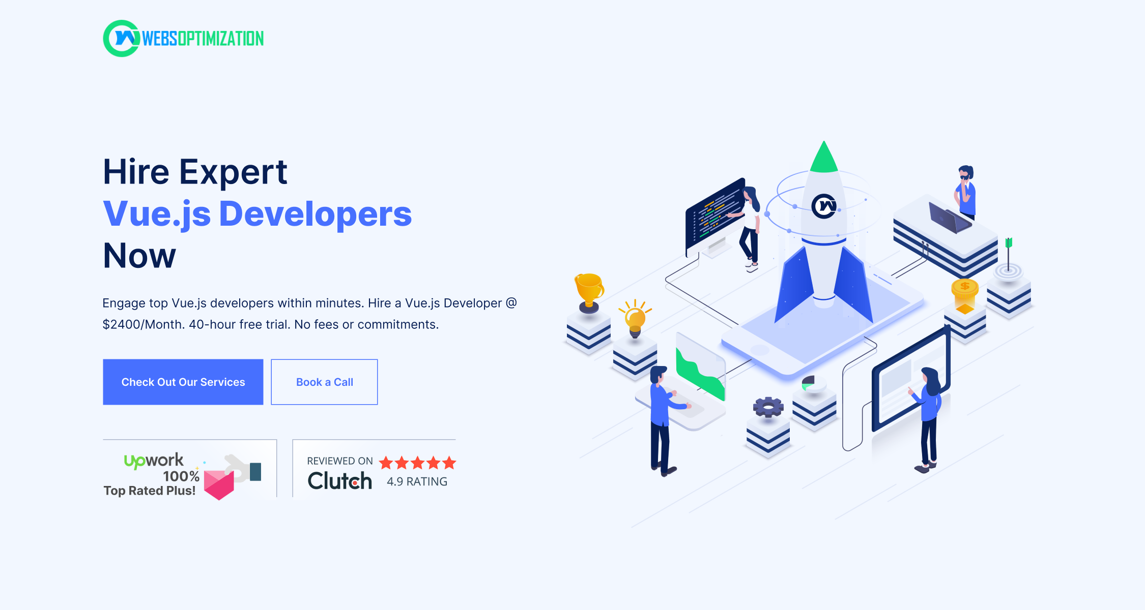 Top Vue.js Developers for Hire – Hire Vue.js Developers Now